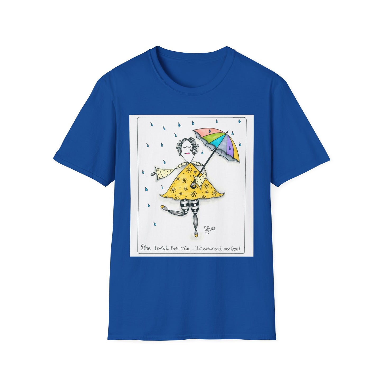 The Rain Cleansed Her Soul Softstyle T-Shirt