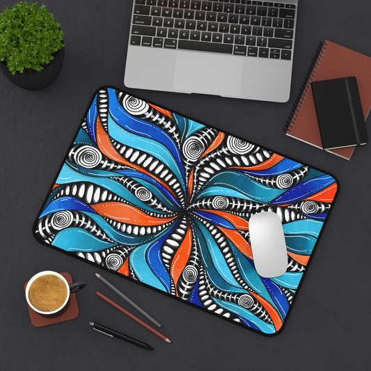 Wild Burst Desk Mat