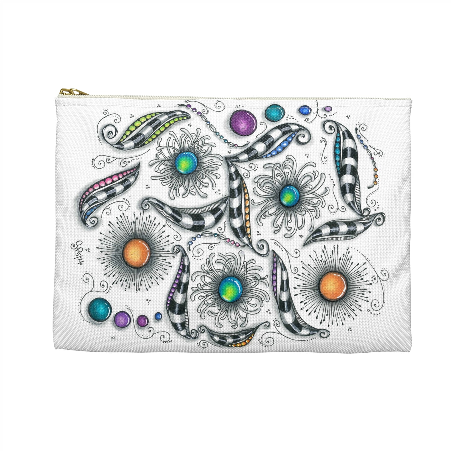 Zen Whimsy Accessory Pouch