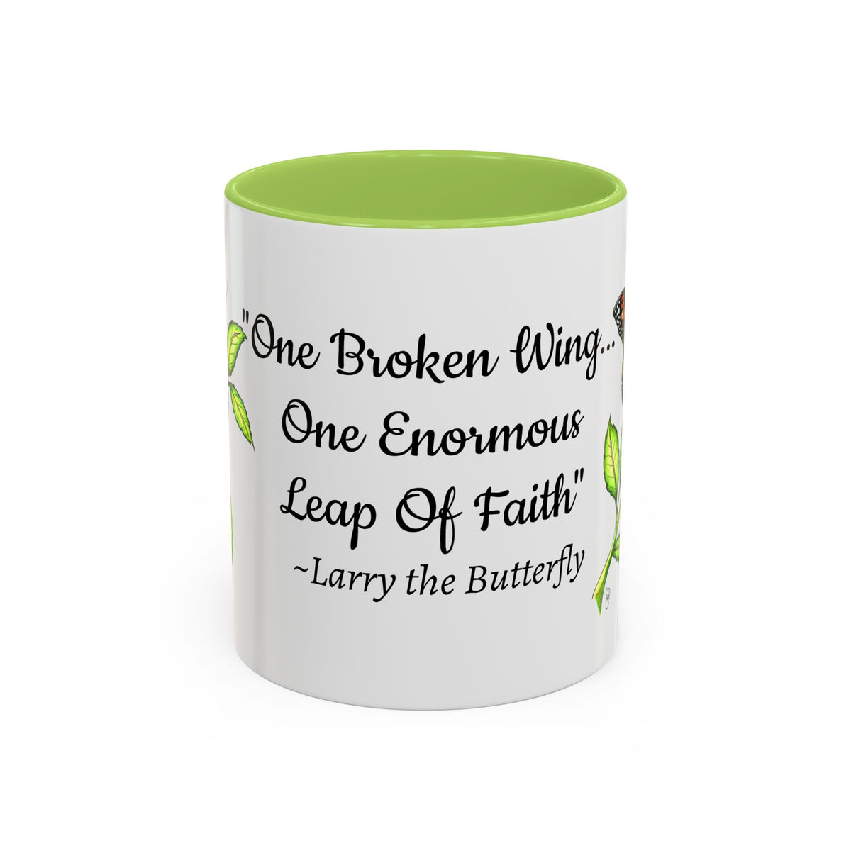 Larry The Butterfly Coffee Mug (11, 15oz)