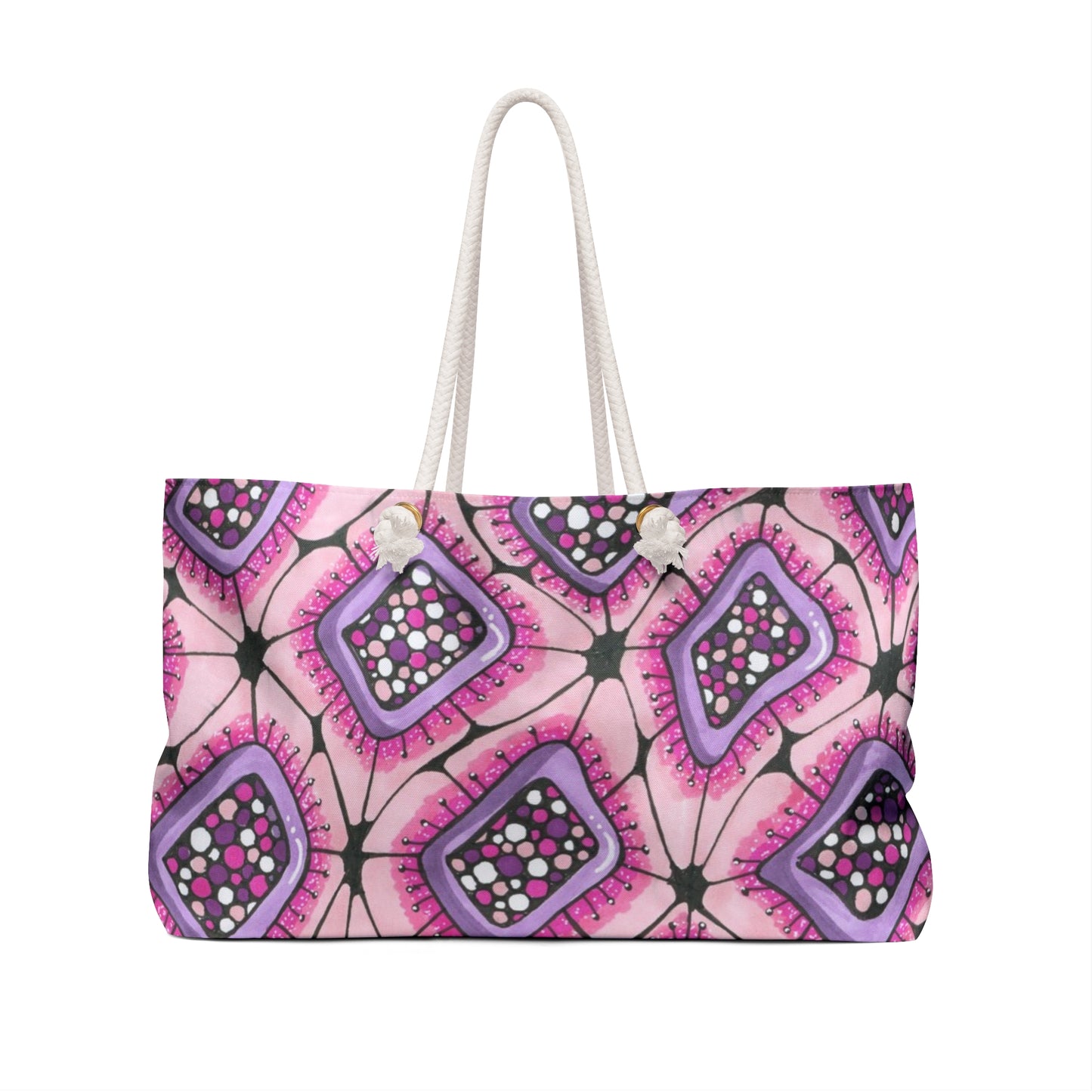 Punchy Pink Weekender Bag