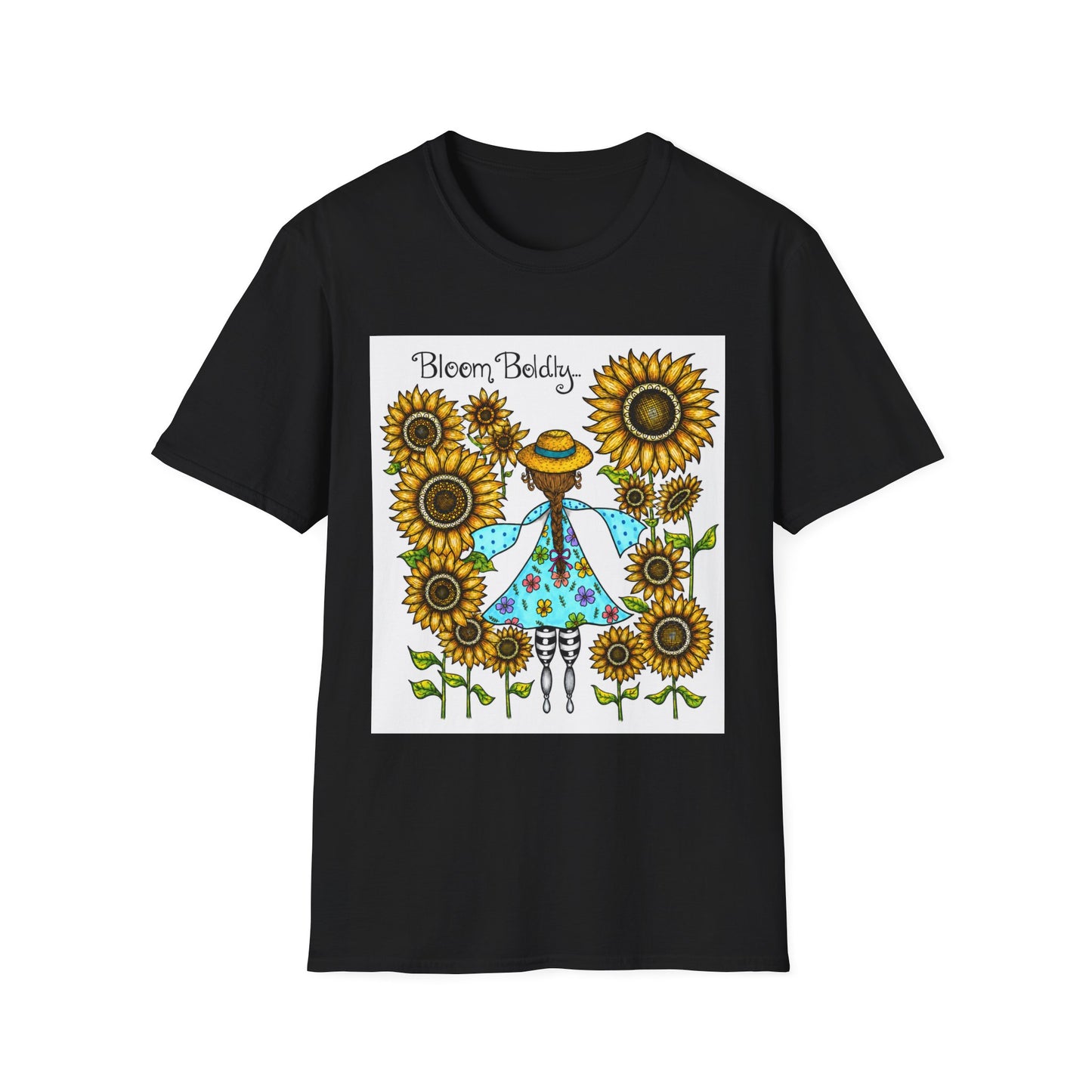 Bloom Boldly Unisex Softstyle T-Shirt