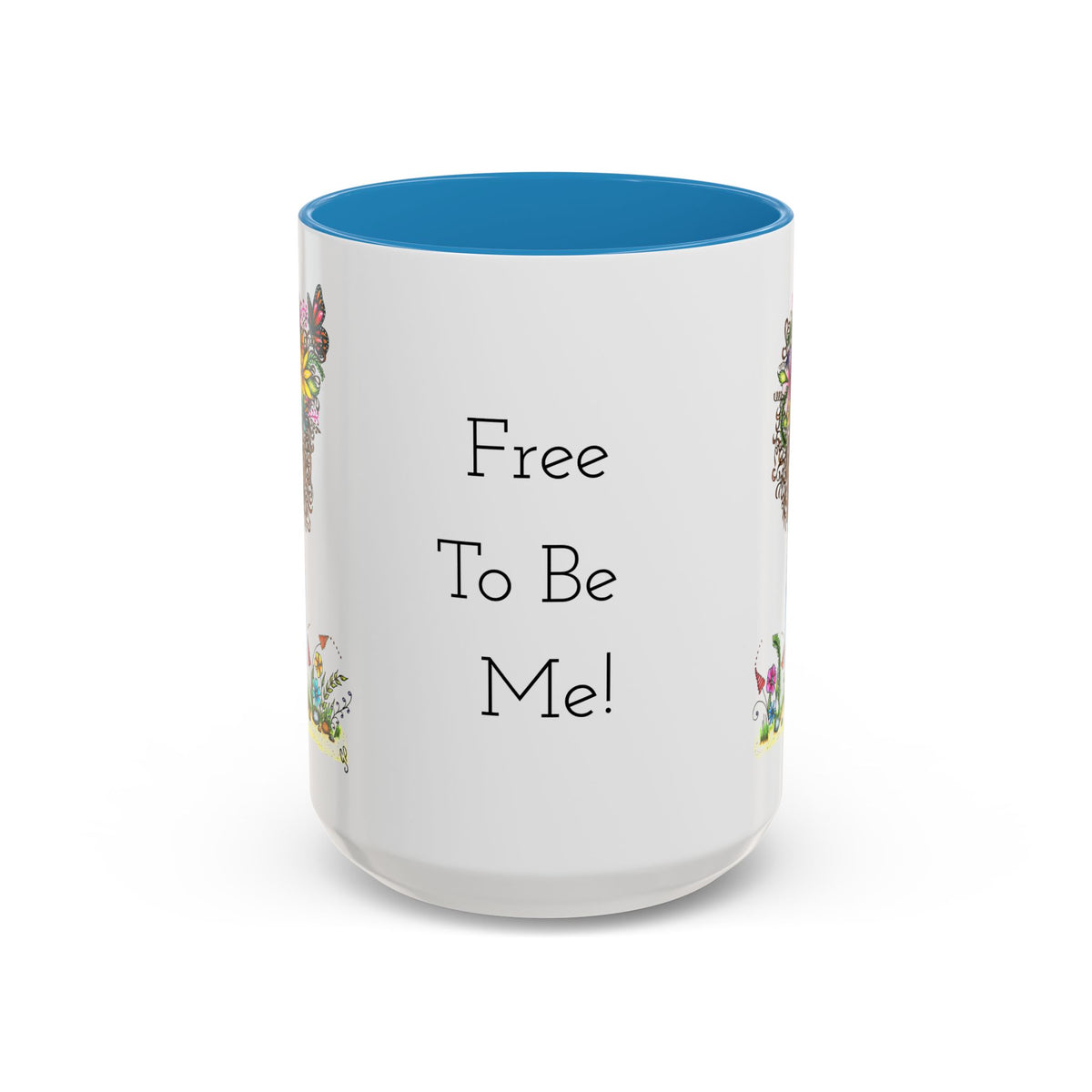 Free To Be Me! Accent Coffee Mug (11, 15oz)