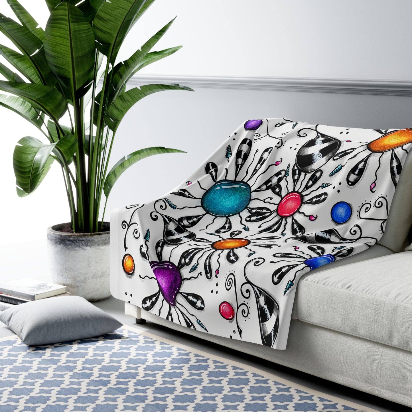 Wild Thing Sherpa Fleece Blanket