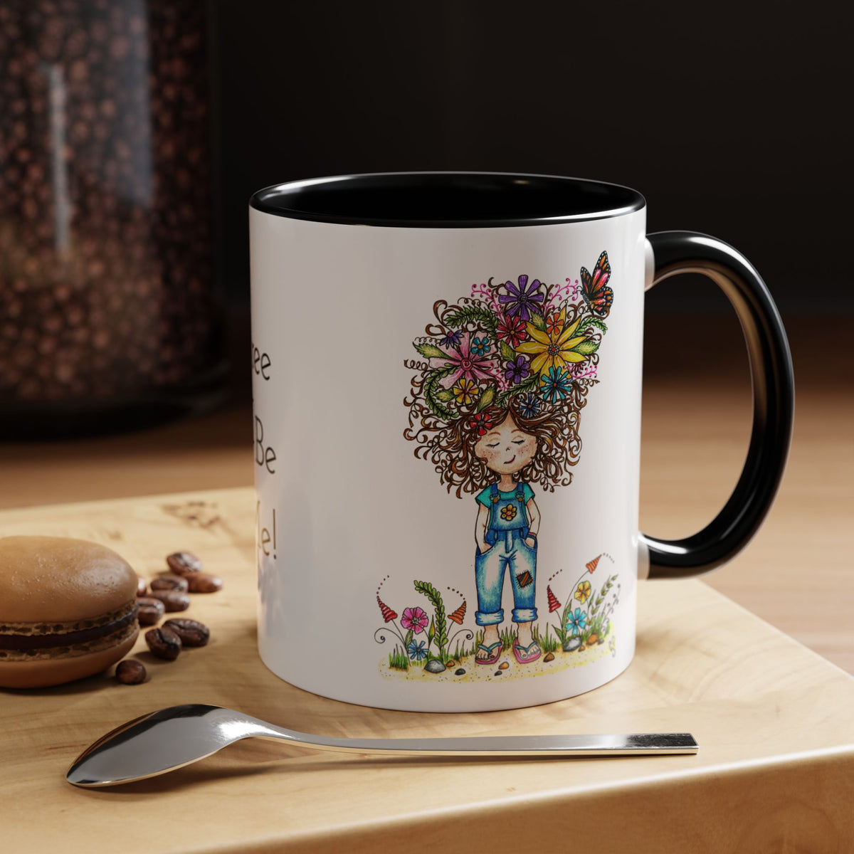 Free To Be Me! Accent Coffee Mug (11, 15oz)