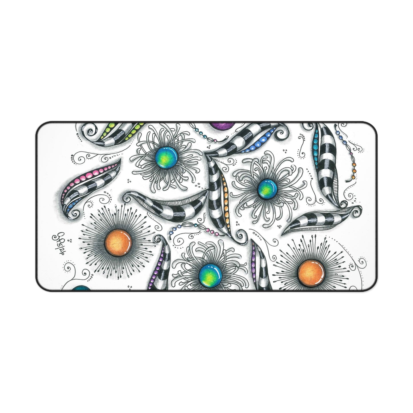Zen Whimsy Desk Mat