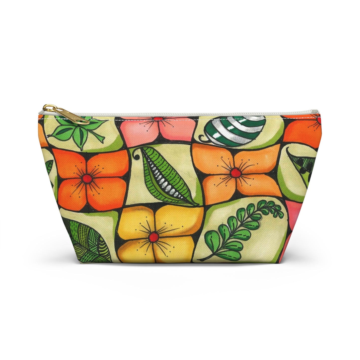 All-Over Flower Acessory Pouch
