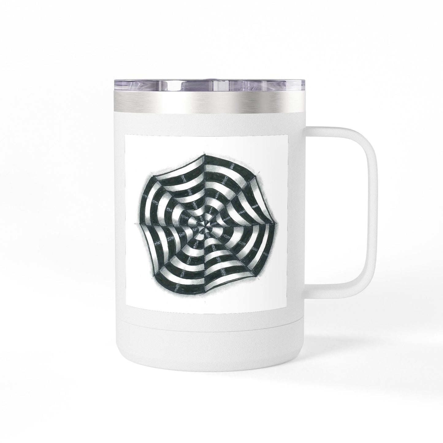 Illusion Coffee Mug Tumbler, 15oz