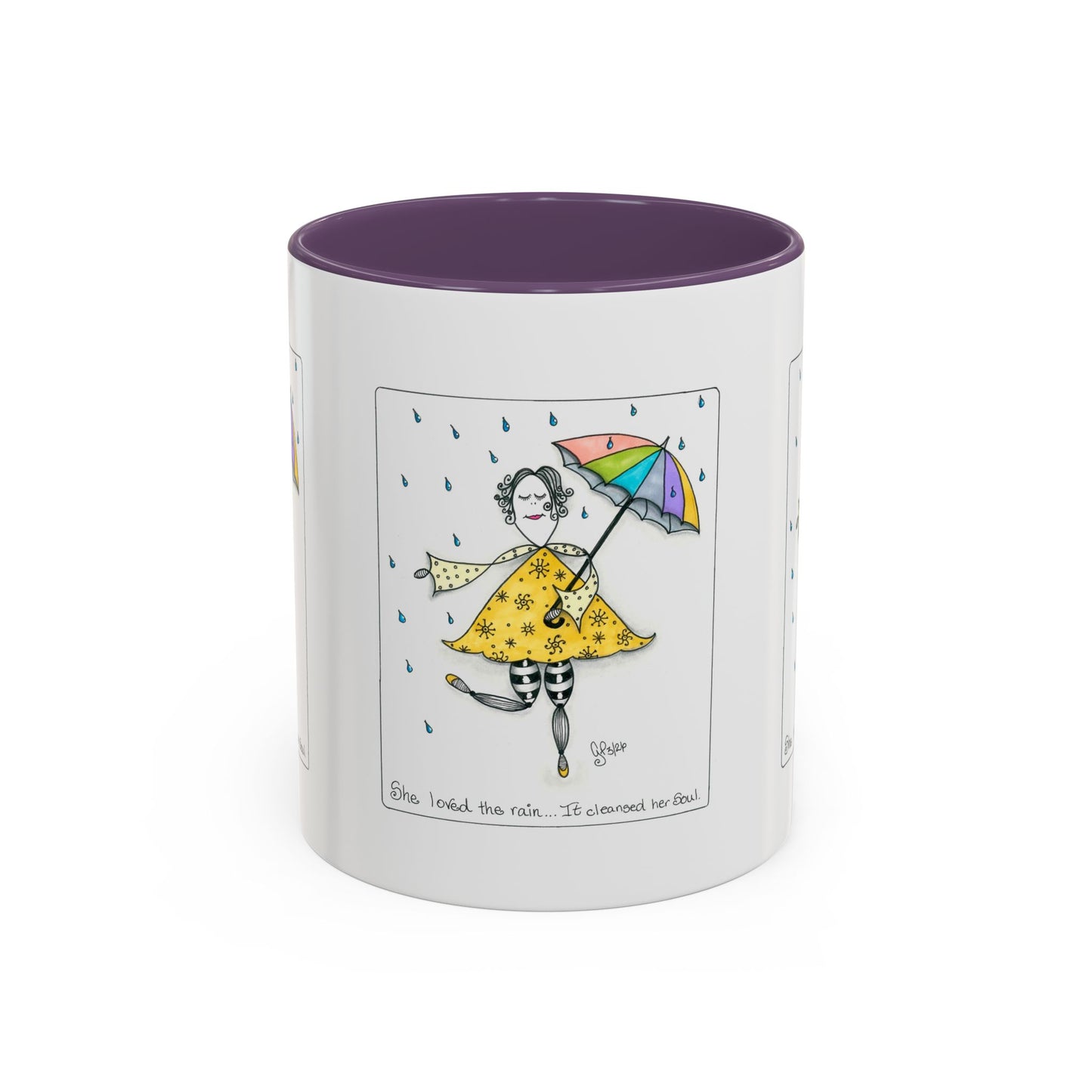 The Rain Cleansed Her Soul Coffee Mug (11, 15oz)