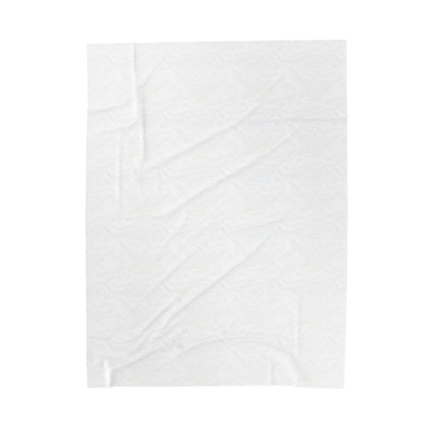 Zen Whimsy Velveteen Plush Blanket