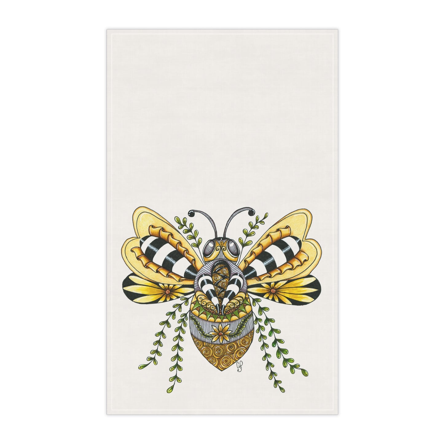Queen Bee Tea Towel