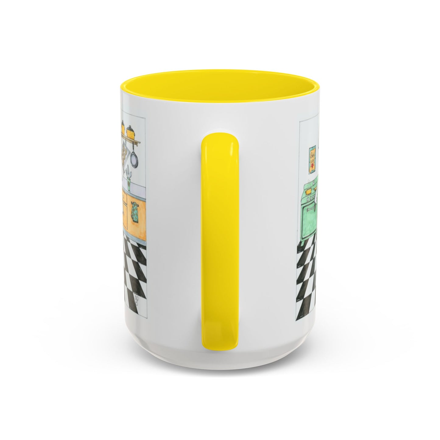 She Bakes! Accent Coffee Mug (11, 15oz)