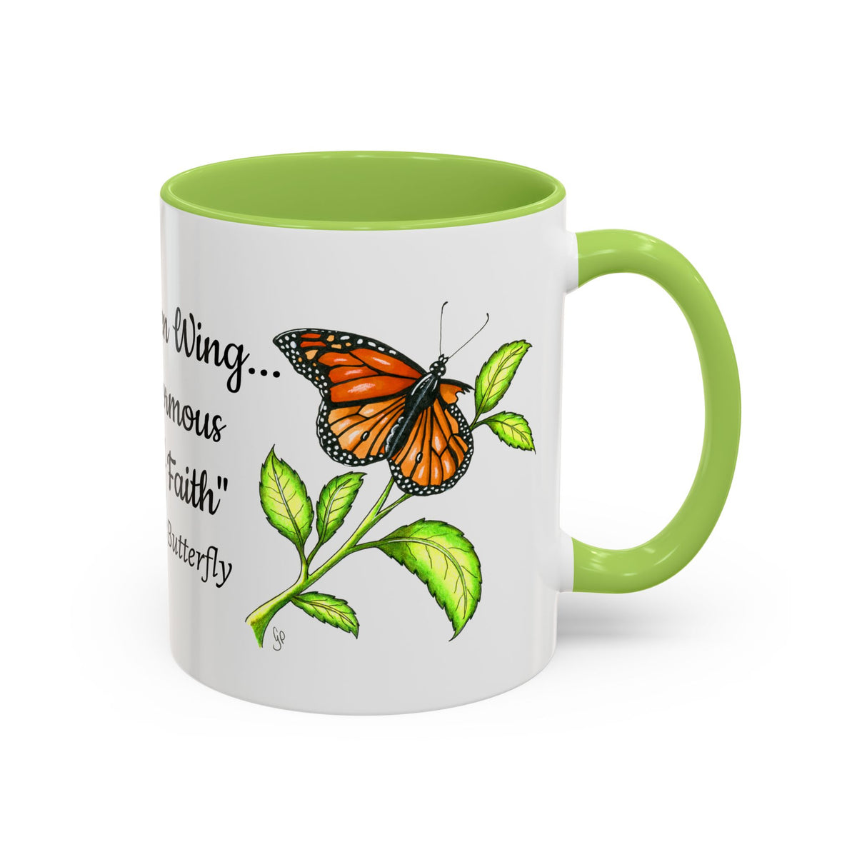 Larry The Butterfly Coffee Mug (11, 15oz)