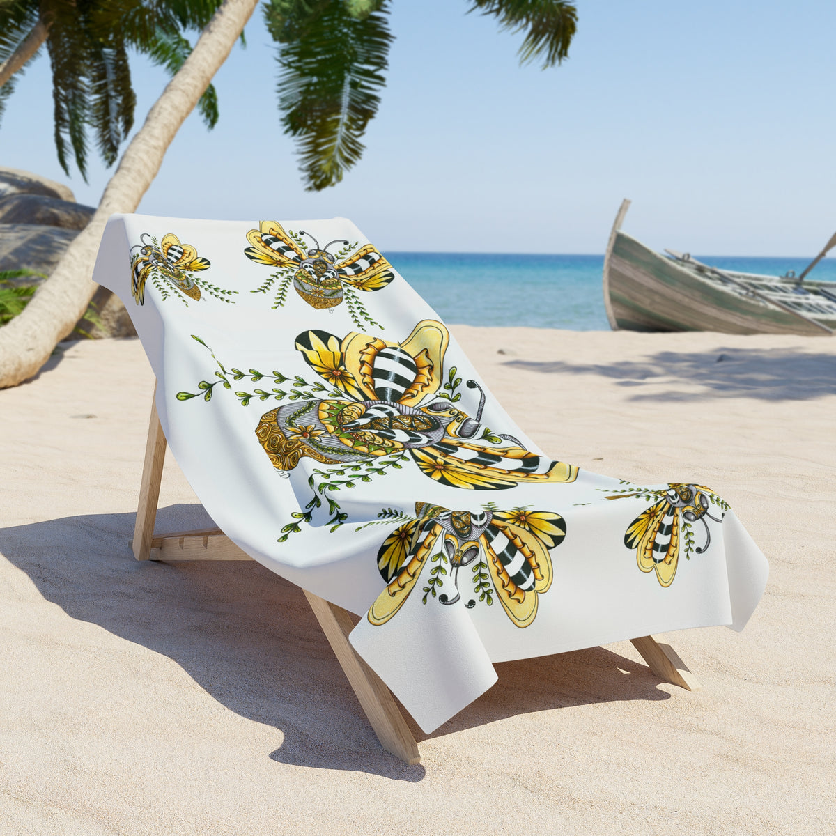 Queen Bee Beach Towel