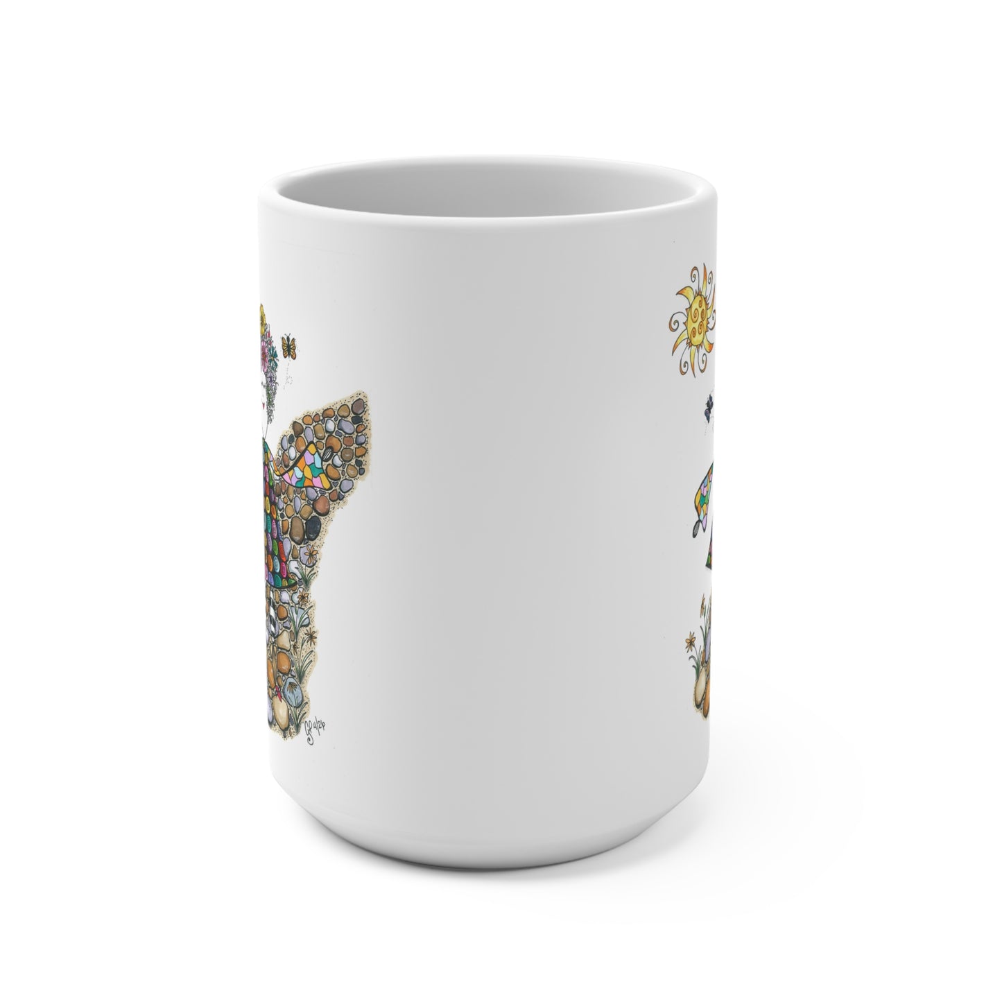 A Beautiful Day 15oz Coffee Mug