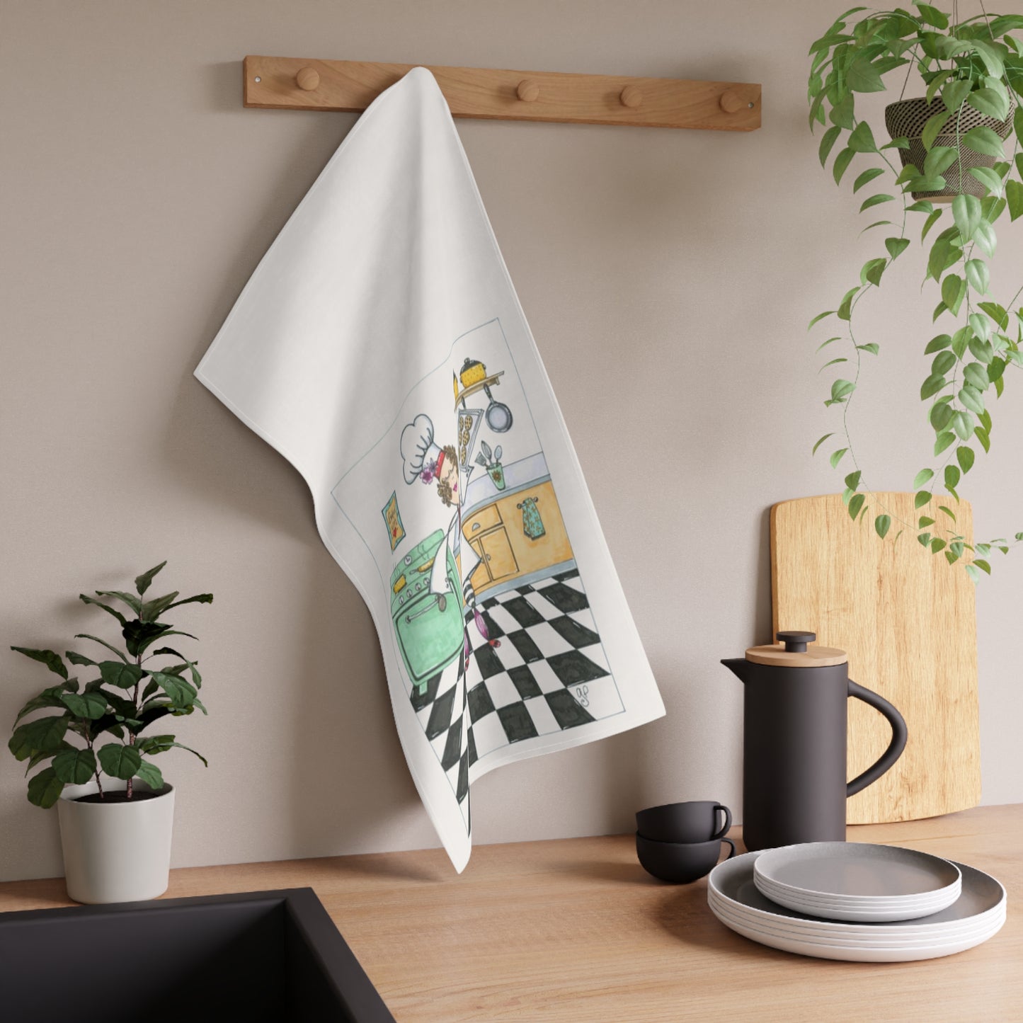 She Bakes! Tea Towels (cotton)