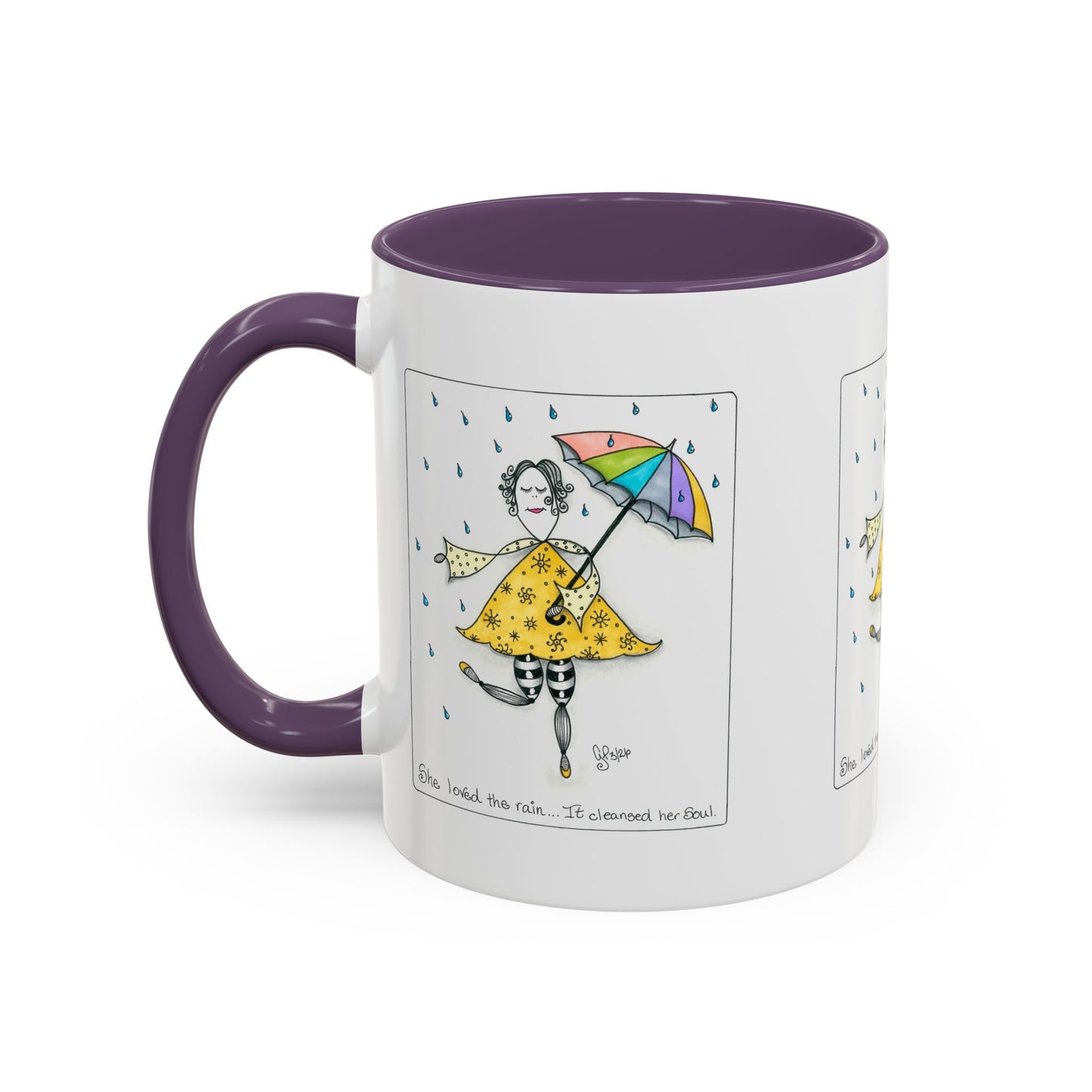 The Rain Cleansed Her Soul Coffee Mug (11, 15oz)
