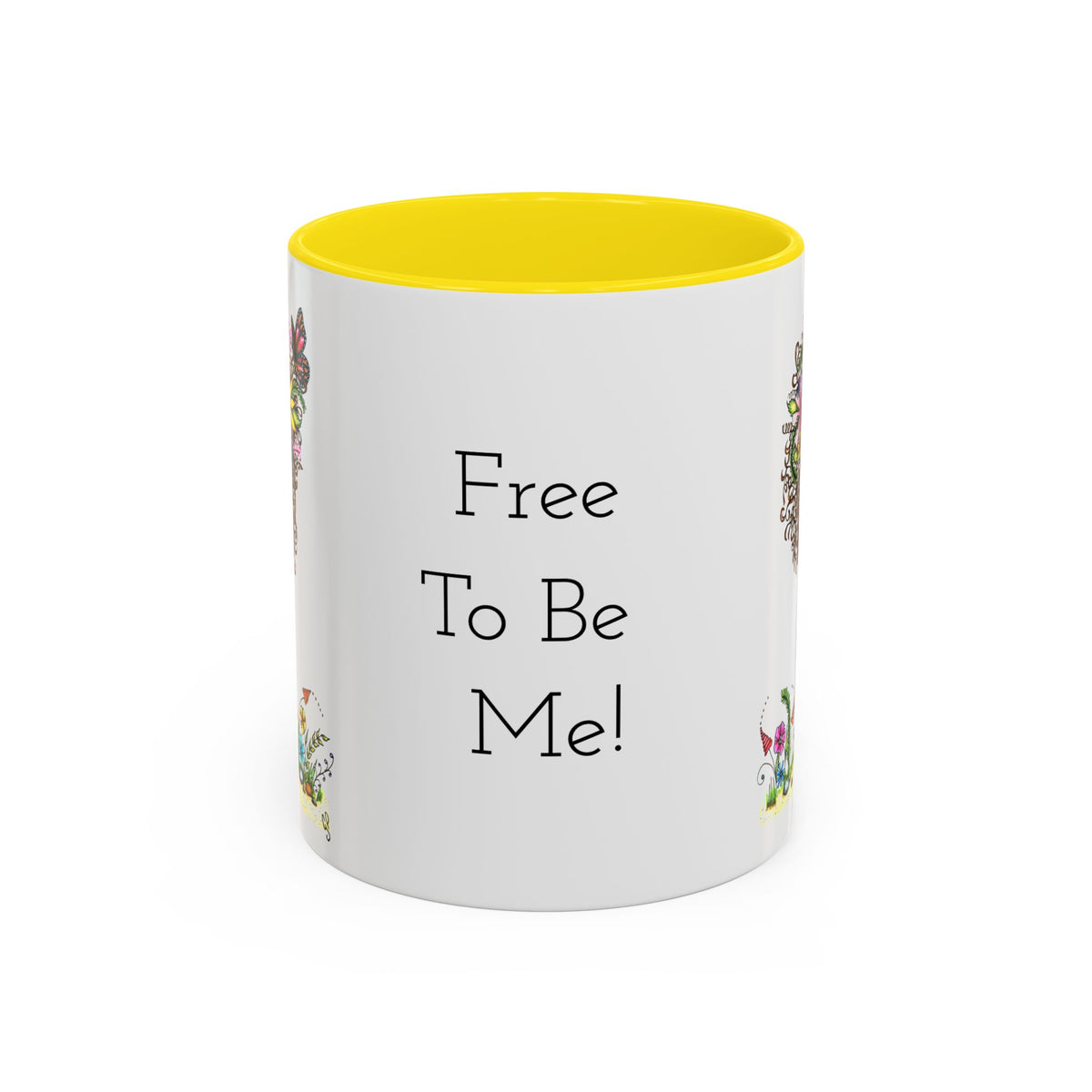 Free To Be Me! Accent Coffee Mug (11, 15oz)