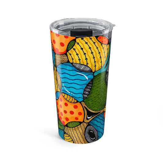 Funky Bubbles Tumbler 20oz