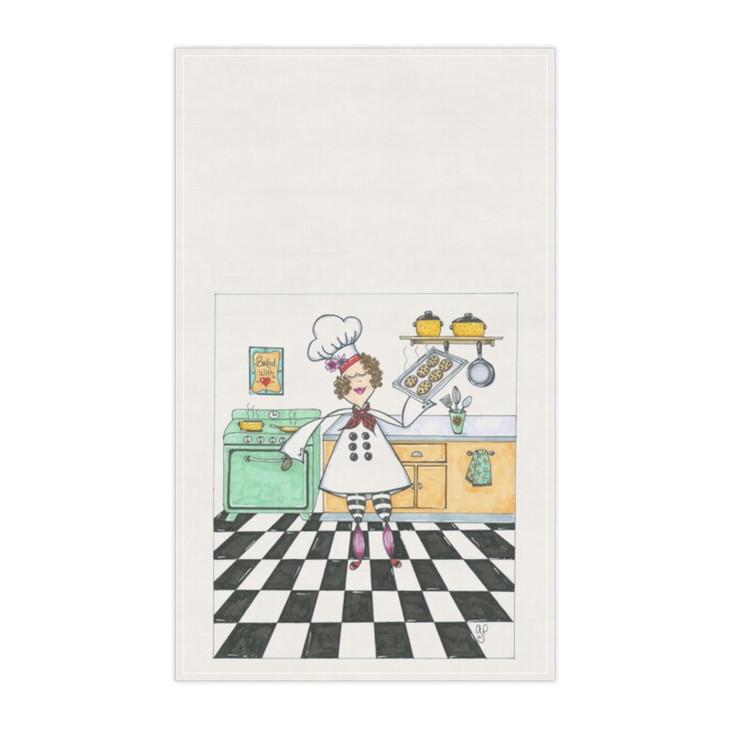 She Bakes! Tea Towels (cotton)