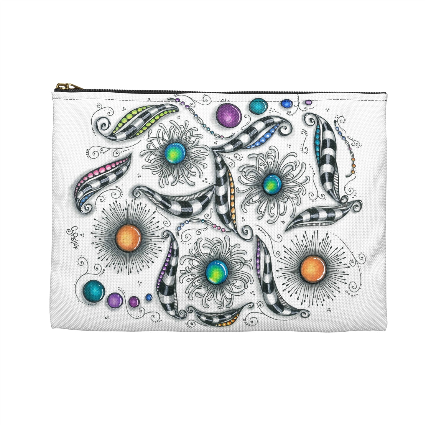Zen Whimsy Accessory Pouch