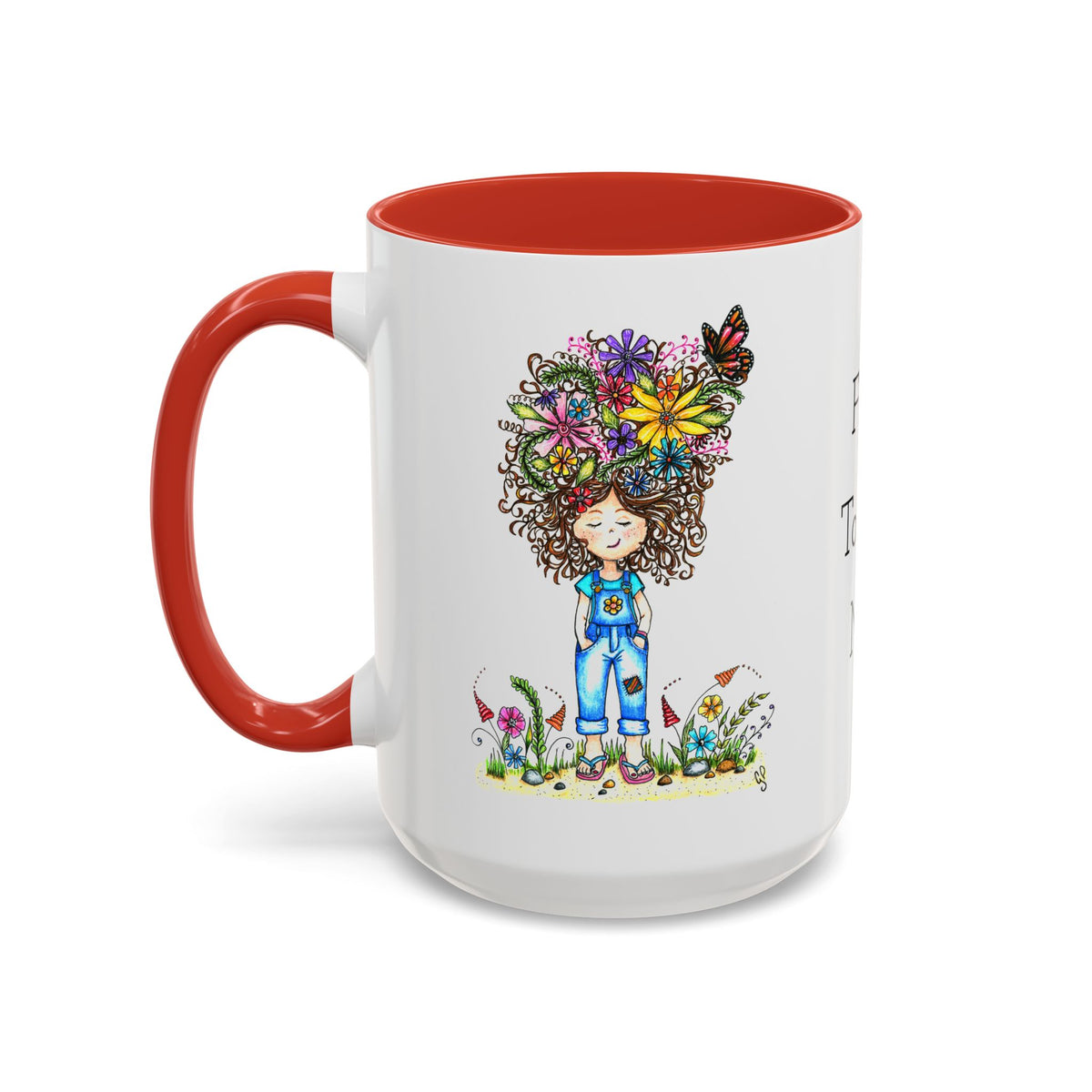 Free To Be Me! Accent Coffee Mug (11, 15oz)