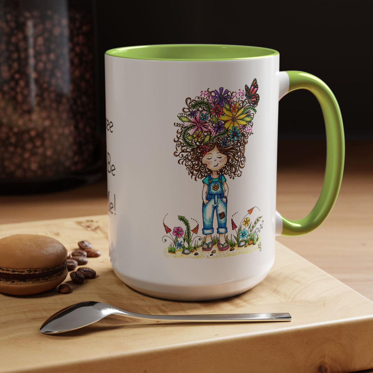 Free To Be Me! Accent Coffee Mug (11, 15oz)
