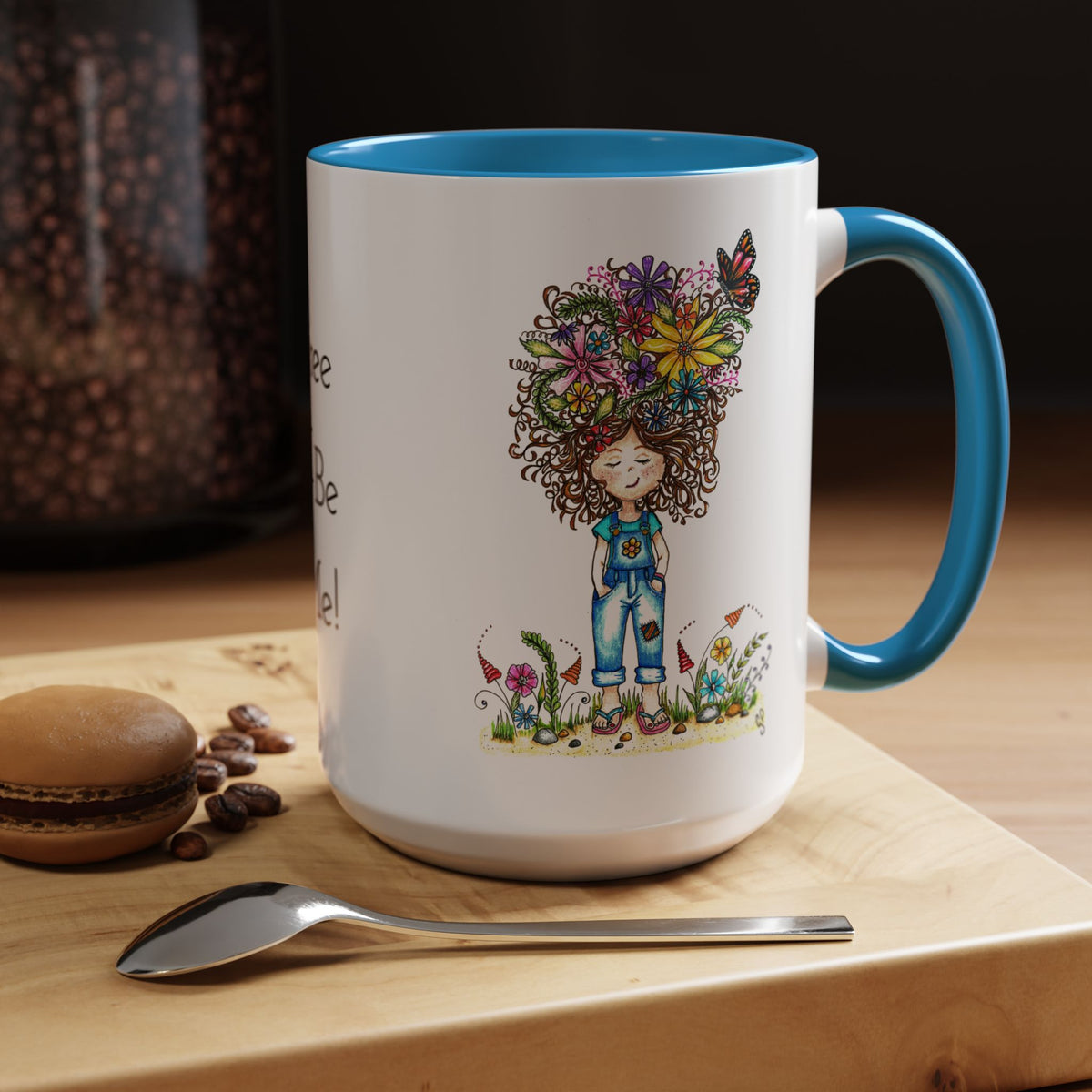 Free To Be Me! Accent Coffee Mug (11, 15oz)