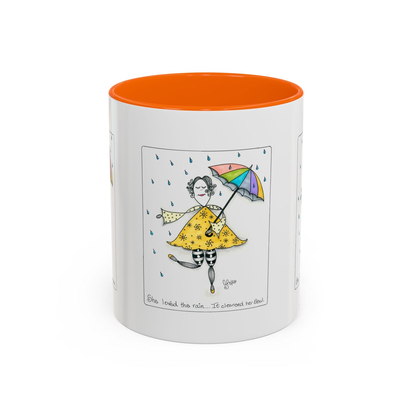 The Rain Cleansed Her Soul Coffee Mug (11, 15oz)