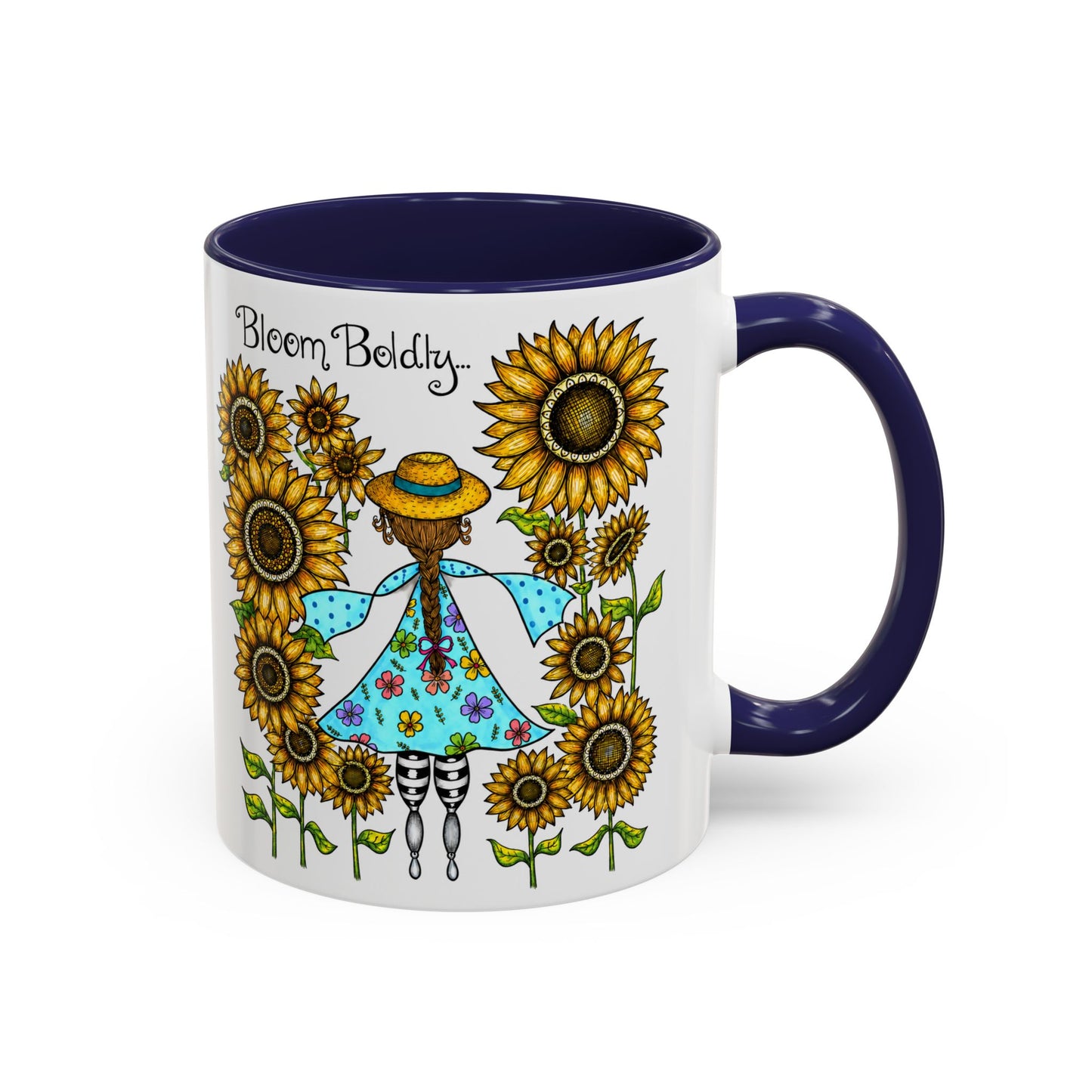 Bloom Boldly Accent Coffee Mug (11, 15oz)