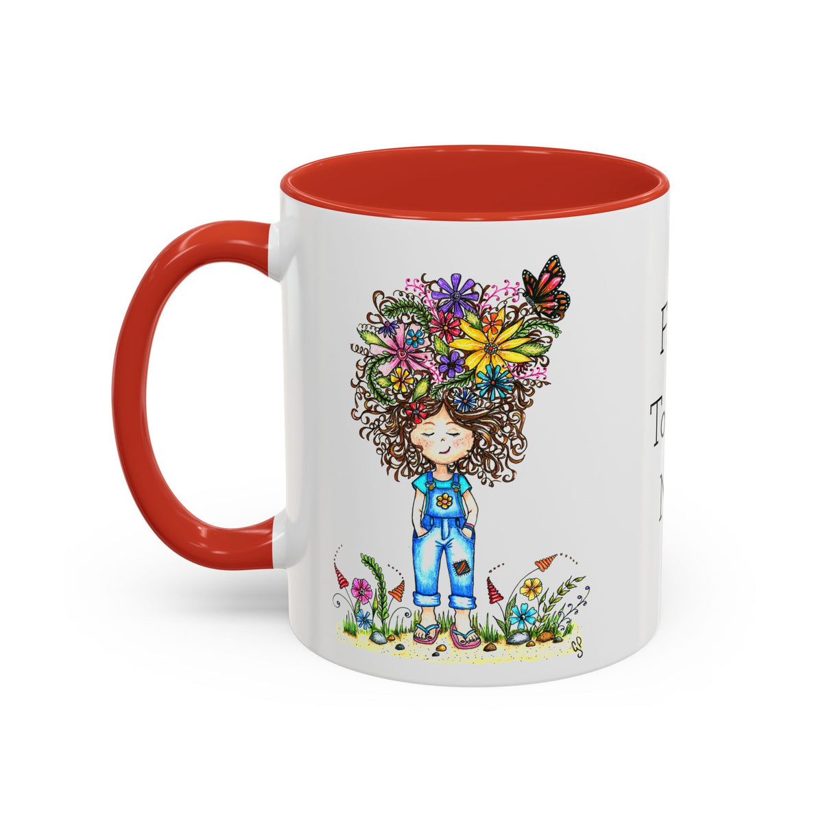Free To Be Me! Accent Coffee Mug (11, 15oz)