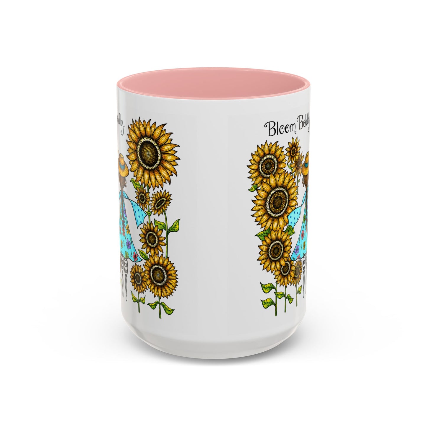 Bloom Boldly Accent Coffee Mug (11, 15oz)