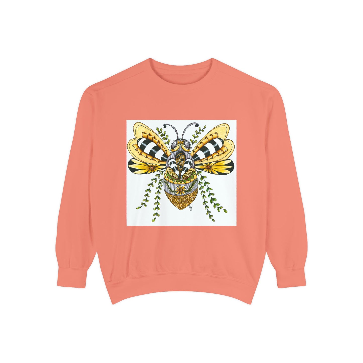 Queen Bee Garment-Dyed Sweatshirt