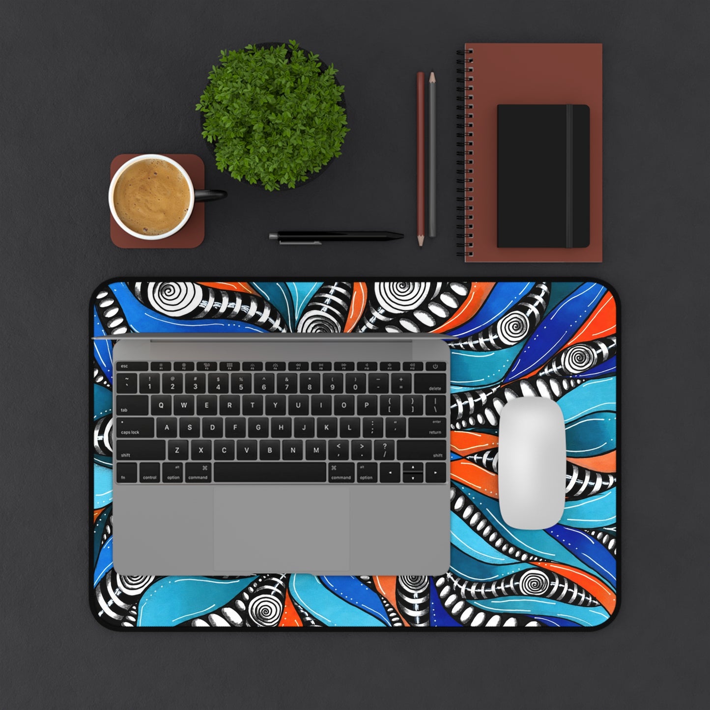 Wild Burst Desk Mat