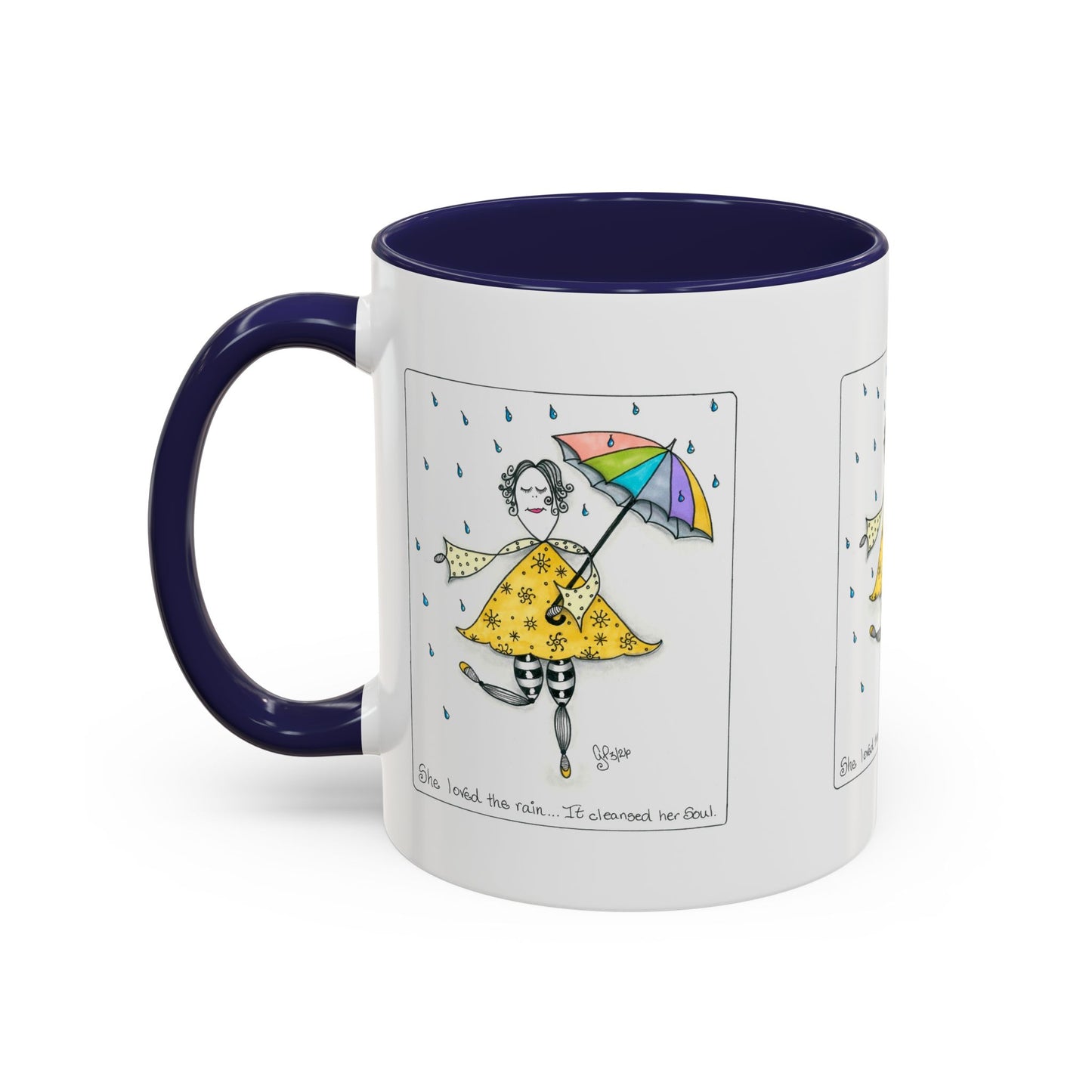The Rain Cleansed Her Soul Coffee Mug (11, 15oz)