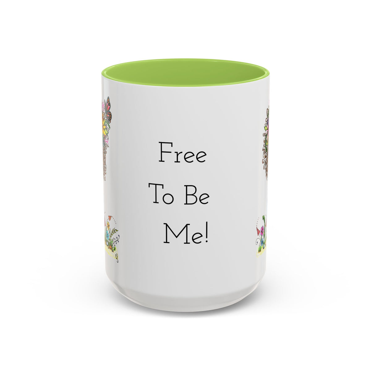 Free To Be Me! Accent Coffee Mug (11, 15oz)