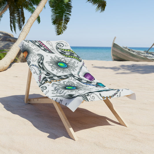 Zen Whimsy Beach Towel