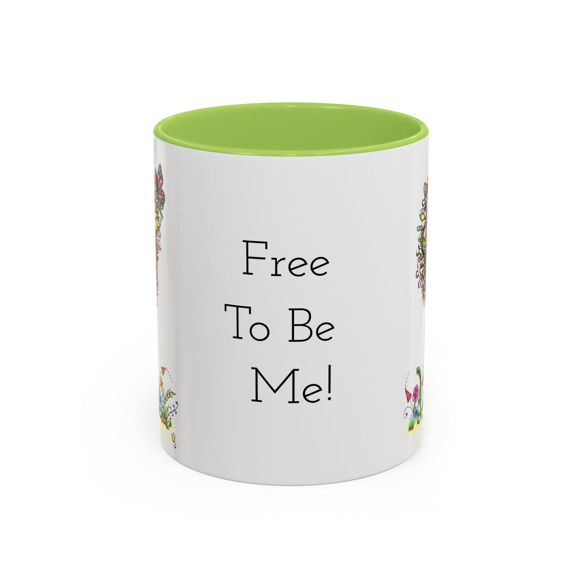 Free To Be Me! Accent Coffee Mug (11, 15oz)