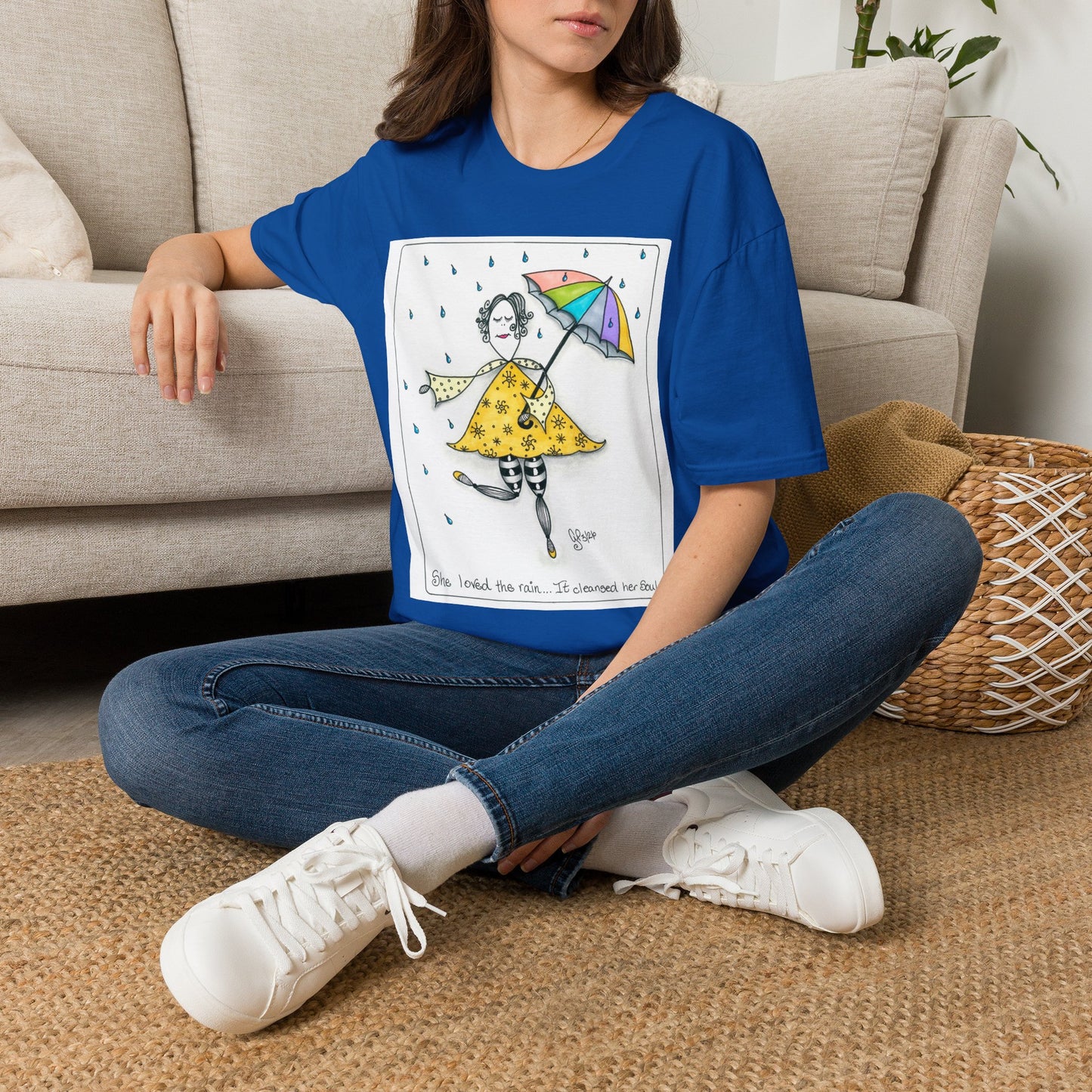 The Rain Cleansed Her Soul Softstyle T-Shirt