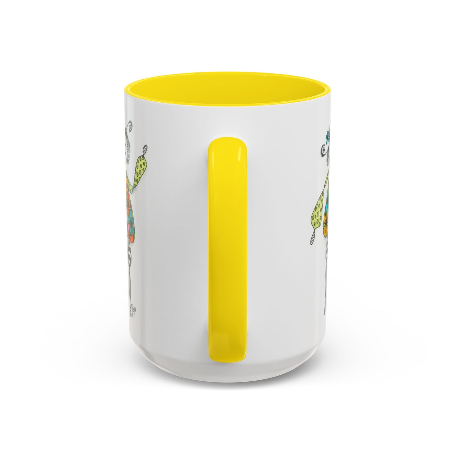 Carefree and Fancy Coffee Mug (11, 15oz)