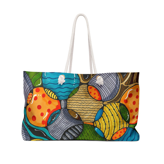 Funky Bubbles Weekender Bag