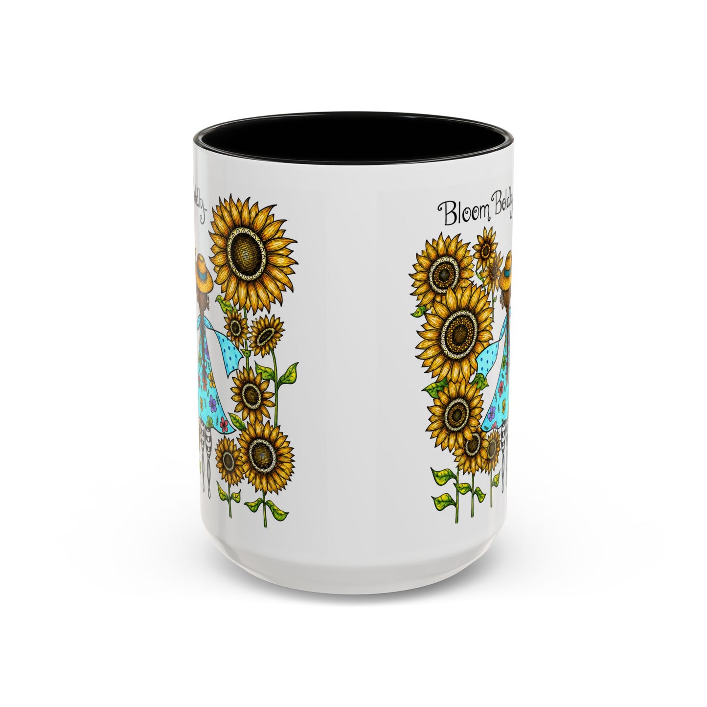 Bloom Boldly Accent Coffee Mug (11, 15oz)