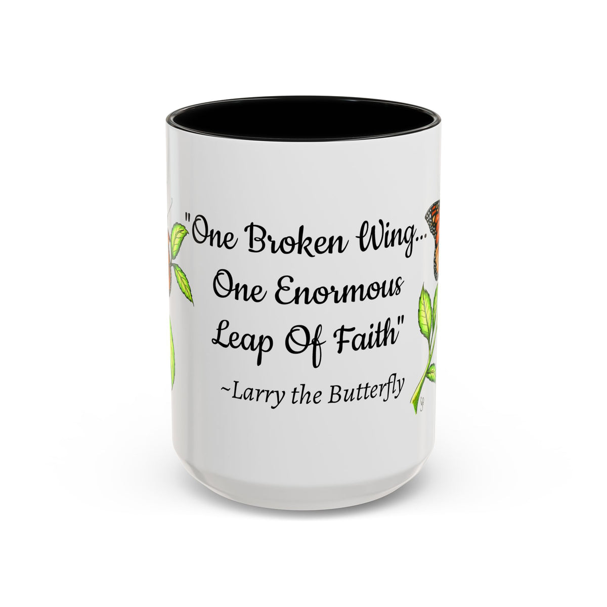 Larry The Butterfly Coffee Mug (11, 15oz)
