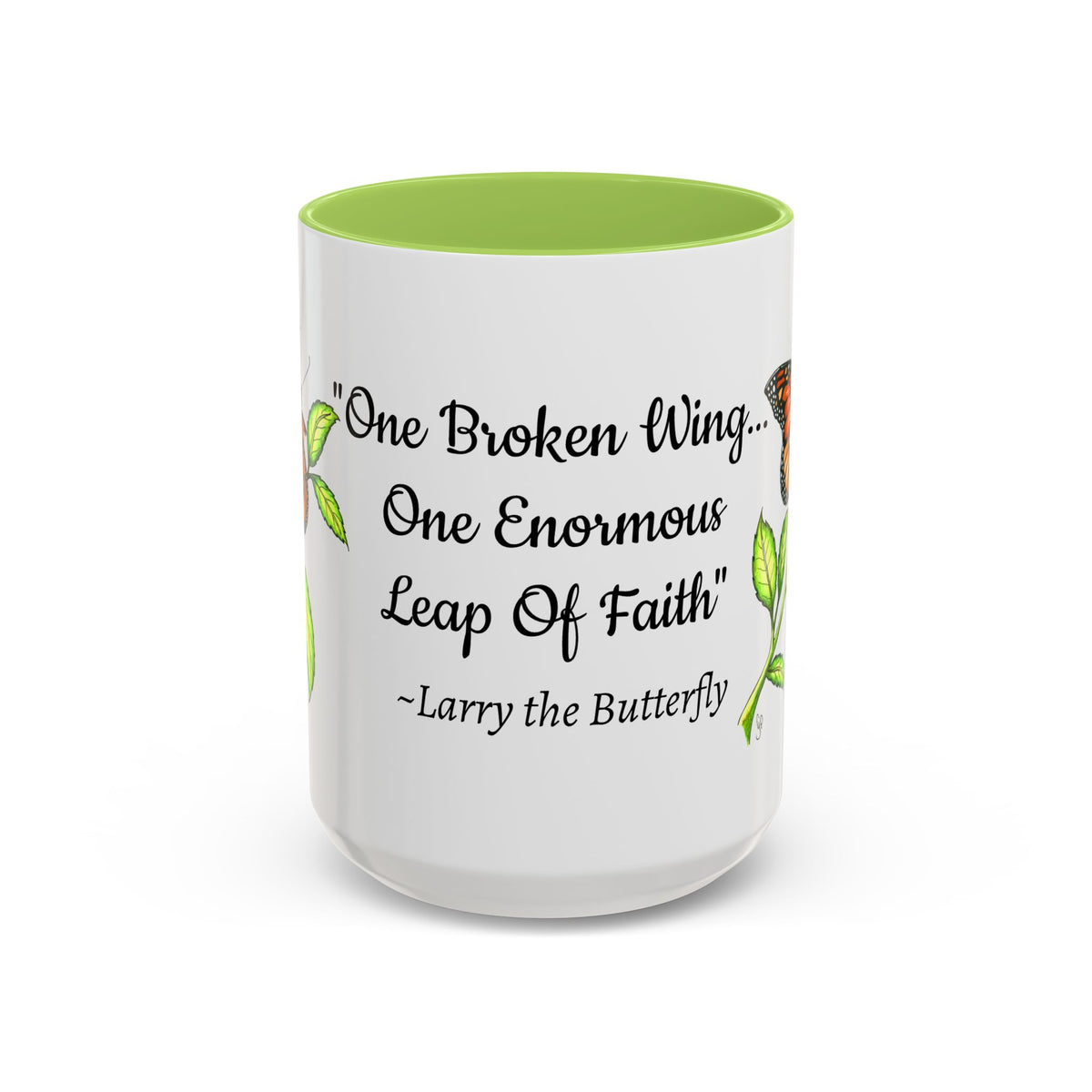 Larry The Butterfly Coffee Mug (11, 15oz)