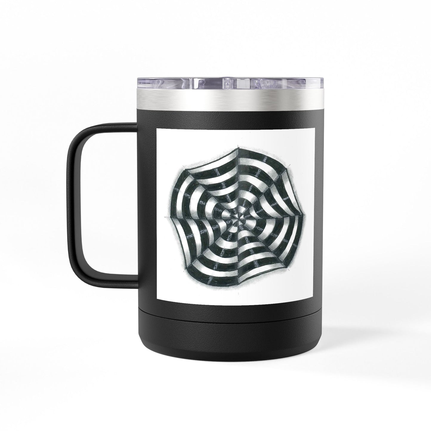 Illusion Coffee Mug Tumbler, 15oz