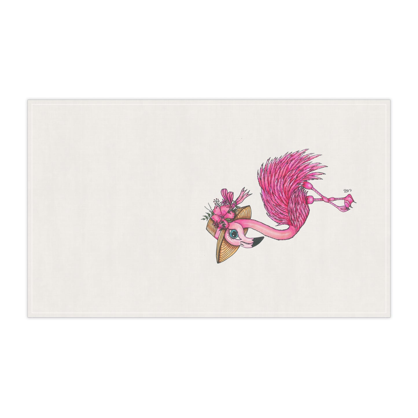 Flamingo Tea Towels (cotton twill)
