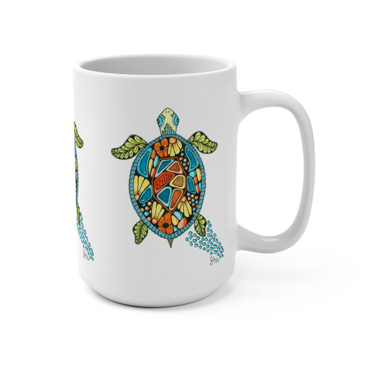 Sea Turtle Mug 15oz