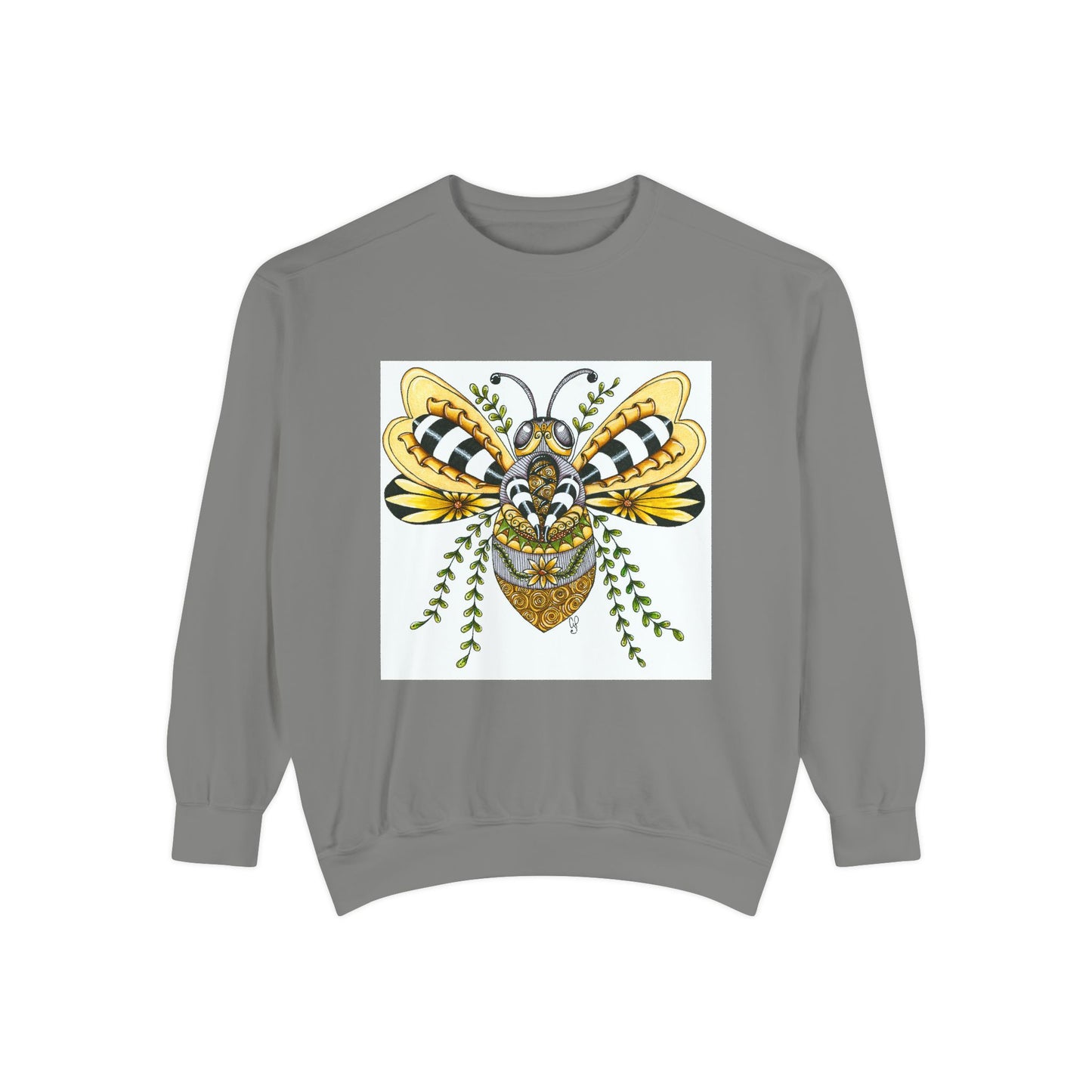 Queen Bee Garment-Dyed Sweatshirt