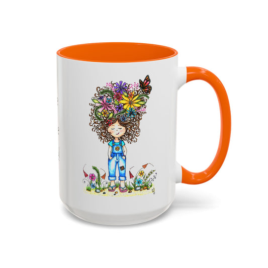 Free To Be Me! Accent Coffee Mug (11, 15oz)