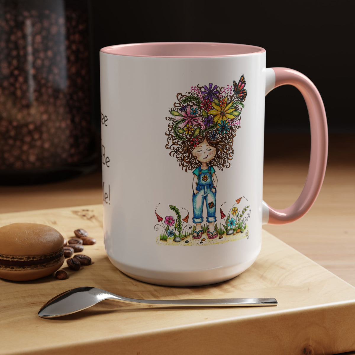Free To Be Me! Accent Coffee Mug (11, 15oz)